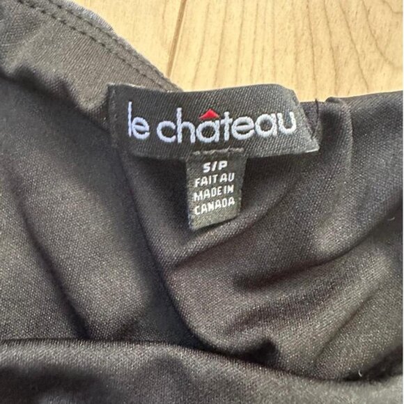 Vintage Y2K strapless silver tube top from Le Châtea - Picture 6 of 8